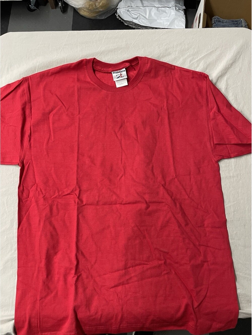 Vintage Jerzees Activewear Tshirt Red Size Large